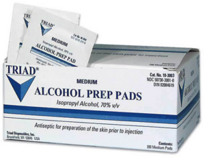alcohol prep pads, triad product recall lawyers