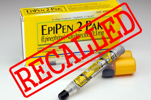 EpiPen Recalled