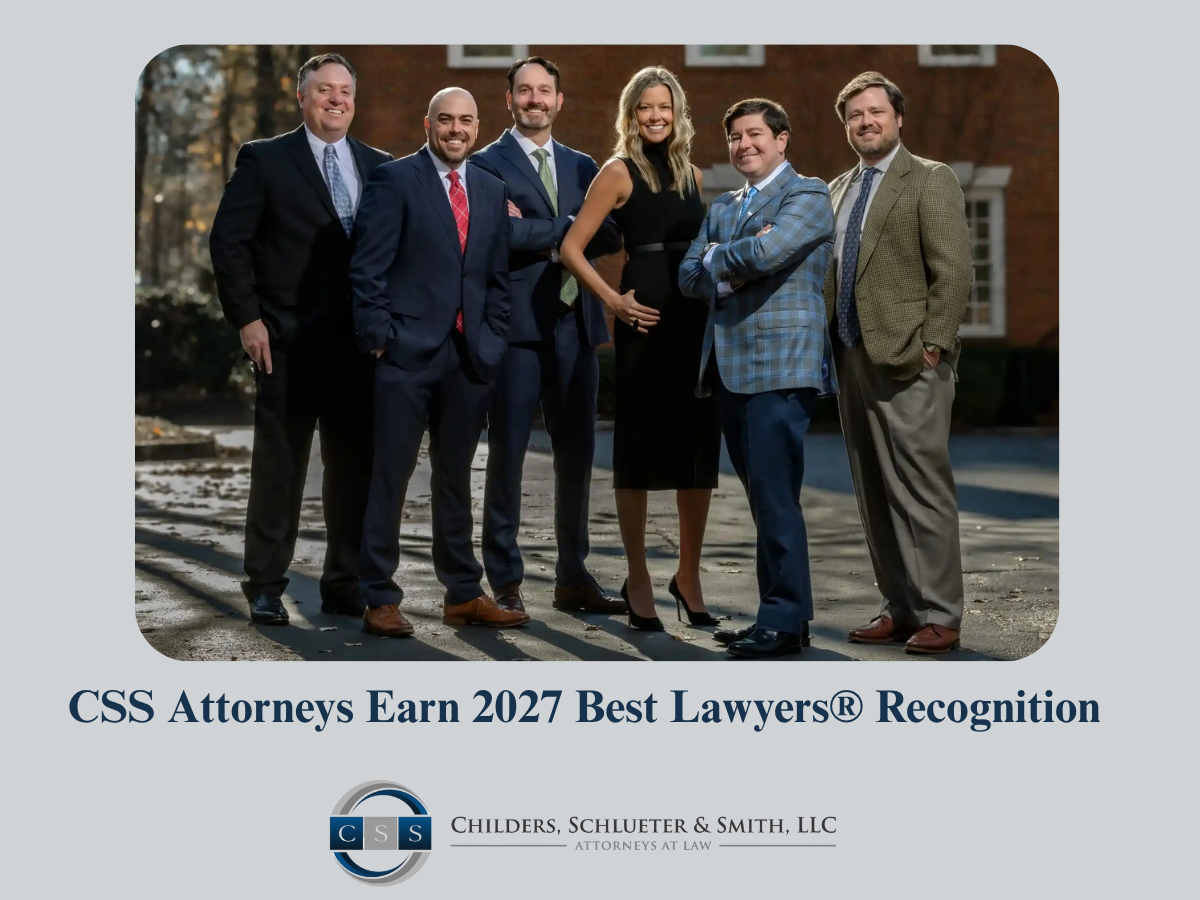 CSS Attorneys Earn 2027 Best Lawyers Recognition announcement with photo of the firm attorneys.